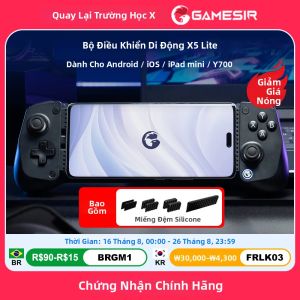 GameSir | Tay Cầm Chơi Game Di Động GameSir X5 Lite Dành Cho iPhone 17/16/15 Series iPad Mini & Máy Tính Bảng Android - Tay Cầm Không Dây Với Giao Diện Type-C