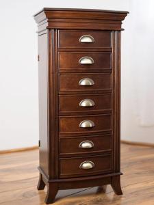 Regent Home | Seven-Drawer Velvet-lined Jewelry Armoire