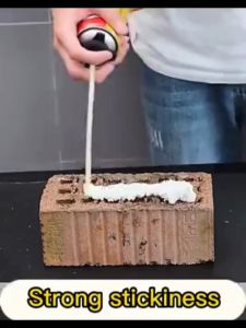 Polyurethane Expanding Foam Sealant Spray 120 Times High Foaming Volume Sealant 900Ml For Wall Gap Filler Fills Cracks And Joints Gaps Around Pipes Vents Polyurethane Foam Pu Foam Spray