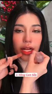 Son Thỏi Sáp Mịn Lì ANGELUX 2023 Lip Color_Matte 3.5g<Màu Hồng Đào>
