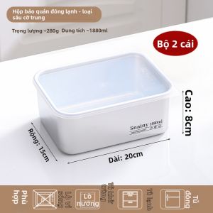 CHUANGSHUNFU | Hộp Bảo Quản Tươi Sạch cho Tủ Lạnh