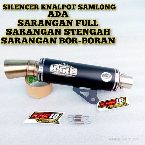 Knalpot samlong silencer only Cothing Silincer KHR18 inlet 38
