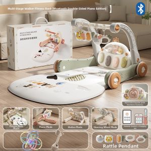 Multifunctional Baby Foot Piano Gym
