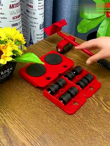 COD FNICEL Alat Angkut Furniture Lifter Carrier Wheel Bar Mover 150kg - FTS30