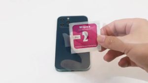 Spin Rotatable Thin Magnet Metal Finger Ring Phone Holder 360 Degree Rotatable Smartphone Socket For Magnetic Smartphone Stand