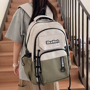 【⏰Wholesale】New Fashion Backpack College Students School Bag Anti-Theft Waterproof Backpack Large