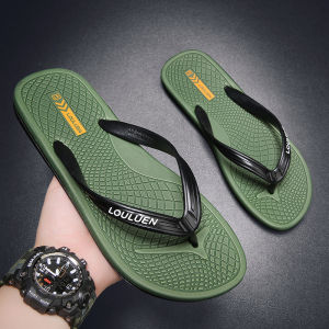 Summer Outdoor Mens Sandals Anti-Slip Wear-Resistant Soft Bottom Thong Slippers Beachside Sports Slippers Comfortable Flip Flops