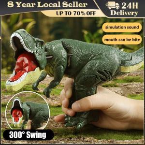 Swinging Dinosaur T-rex Toy Creative Telescopic Spring Dino Fidget Christmas Gifts Children Decompression for Kids Battery-free
