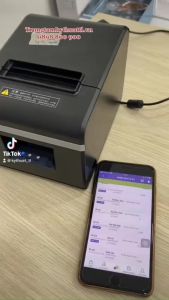 Máy in hóa đơn K80 Xprint 160H & 160ii LAN in Bill  từ điện thoại & máy tính PC tới máy in