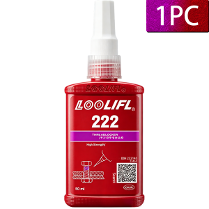 LOOLIFL | Blue Red Threadlocker Screw Glue Quickly Cured Thread Locking Agent Anaerobic Adhesive Corrosion-Resistant Anti-Loosening Glue