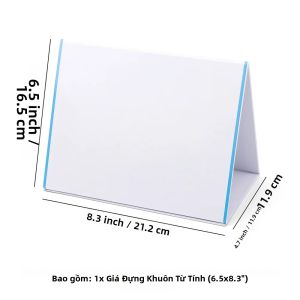 Giá Đỡ Khuôn Cắt Kim Loại Từ Tính Hai Mặt Gấp Gọn Chắc Chắn Để Sắp Xếp Khuôn Cắt Thủ Công DIY Làm Album Ảnh