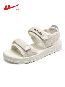Womens Flat Sandals Summer Outdoor Wear Soft Bottom Sports Beach Shoes Middle School Students Magic Tape Female Shoes