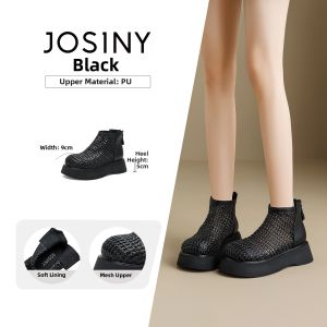 Josiny | Breathable Woven Thick Sole Sandals
