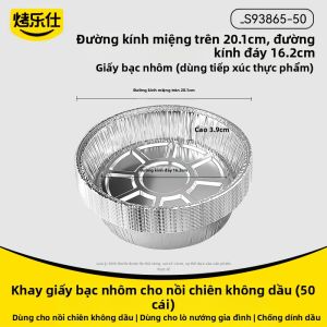 KAULUS | Khay Nhôm Đựng Một Lần Dùng Cho Máy Chiên Không Dầu