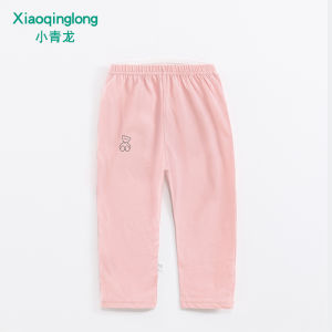 Pure Cotton Air Conditioned Pants for Children Thin Outerwear Long Pants Boys Girls Home Wear Mosquito Proof Sleepwear