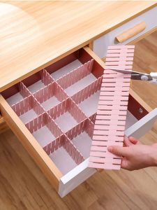Home Use Drawer Separator Cabinet DIY Free Combination Organizer Underwear Socks Item Classification Partition Piece