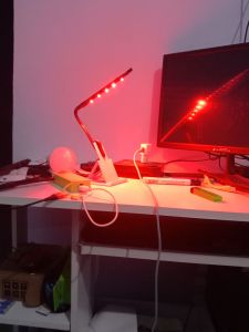 Lampu Aquarium Mata Elang Super Red