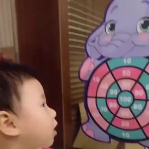 Đồ Chơi Phi Tiêu Giáo Dục Với Phi Tiêu Bóng Dính Dành Cho Trẻ Em 3-12 Tuổi Trò Chơi Thể Thao Trong Nhà/ngoài Trời Montessori Bốn Mẫu Trò Chơi