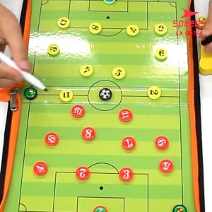SPEEDS Papan book latihan football strategi COACH BOARD strategi football board pelatih 007-4