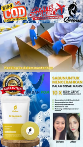 Queensi Soap Care  Brightening Soap Membantu Mencerahkan Mengatasi Jerawat dan Bintik hitam