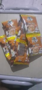Top cofee Gula aren isi 15 pcs per rcg 3 in 1TUBRUK 15 kopi bubuk+susu+gula aren.