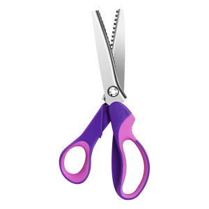 MONLEYTA | Automatic Multi-Purpose Locking Edge Scissors For Handcraft Tailoring Sweater No Hemming Needed For Pants Professional Sewing