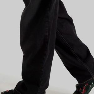 Noforty Project Long Baggy Jeans Pants Efra Black