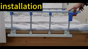 Bed side protector Bed fence Bumper bed Elderly bed support Aluminum Alloy Armrest Foldable 4 Gear / 5 Gear / 6 Gear