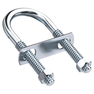 TIANZHUOJINSHU | Galvanized Carbon Steel U-Bolt Clamps Fixing Clips