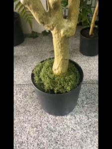 Simulated Moss Fake lawn Woolen Moss Potted Green Plants Decoration landscaping Micro-landscape Turf