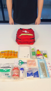 HIGRIMM FIRST AID KIT - ADVENTURE II (17 Items)(Red) ชุดปฐมพยาบาล รุ่นนักผจญภัย 17 รายการ