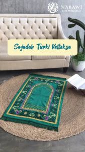 Sajadah Turki Turkey Velteksa Besar Bahan Bludru Souvenir Tahlilan Tasyakuran Oleh Oleh Haji Umroh