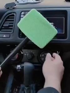 1 cái cửa sổ làm sạch bàn chải kit kính chắn gió rửa công cụ nội thất xe gạt nước dài xử lý phụ kiện xe hơi