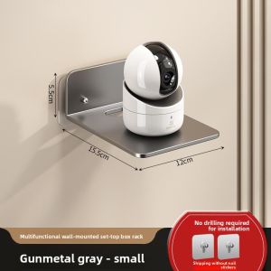 Wall-Mounted Camera Holder Router Top Box Shelf Indoor Outdoor Surveillance Bracket