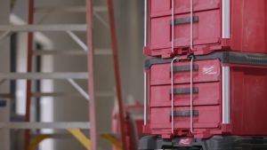 MILWAUKEE PACKOUT™ 3-DRAWER TOOL BOX Heavy Duty Portable Tools Organizer Garage Workshop Laci Alat