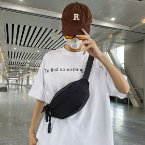 Trendy Outdoor Fishing Fitness Sports Single Shoulder Crossbody Bag Men Women Commuting Chest Bag Mobile Phone Waist Bag