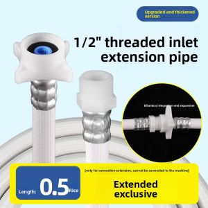 FANSHENG | Universal Long Threaded Inlet Hose for Automatic Washers