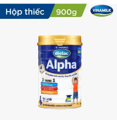 Sữa bột Dielac Alpha 4 - lon 900g (cho trẻ từ 2- 6 tuổi)