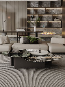 Luxurious Italian Designer Marble Coffee Table