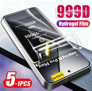 TAOYUNXI | 1-5Pcs Ultra Clear Hydrogel Film For Poco X8 Pro Max F8 Ultra X7 X6 F6 F7 Pro M8 M6 M7 Plus C75 C65 C71 Soft HD Screen Protector