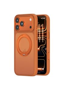 szhaiyu | Luxury Magnetic Phone Case For iPhone 18 Pro Max 17 Pro For Magsafe Wireless Charging With 360°Rotating Holder Stand Cover Funda