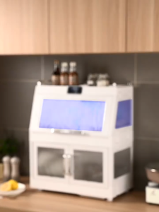 UV Sterilizer Disinfection Cabinet Small Desktop Cleaning Cabinet Kitchen Tableware Drying