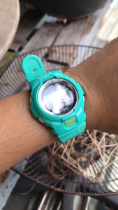 đồng hồ điện tử si Nhật Casio babyg cho nữ pin năng lượng độ mới cao hoạt động tốt