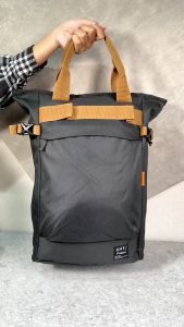 ANT PROJECT - Ransel Pria MOBIUS 2 in 1 Hitam  - Backpack Pria 2 Mode Tote Bag