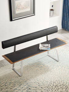 Luxury Stainless Steel Designer Backless Dining Bench Commercial Use Residential Furniture Casual Furniture Other Stools