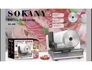 เครื่องสไลด์เนื้อชาบู เนื้อสัตว์ วัสดุใบมีดสแตนเลส อเนกประสงค์ สไลด์บาง 0-15mm