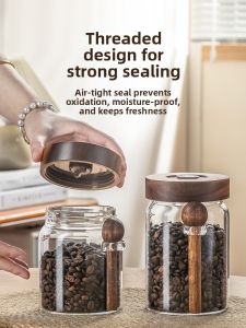CRISTALGLASS | Automatic Air Release Coffee Storage Container