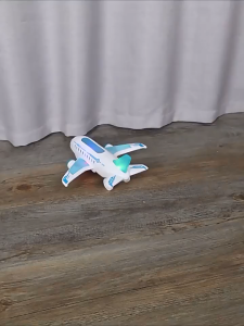 Máy Bay Đồ Chơi Chạy Pin Có Đèn Led Và Âm Thanh