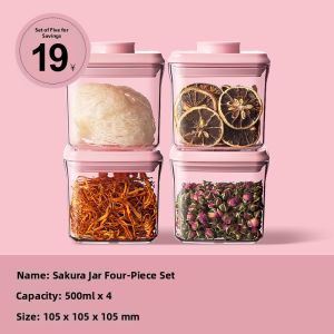 Ankou | Airtight Press Food Storage Box