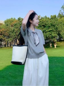 HUOLISI | Ice Silk Polo Collar Short Sleeve T-Shirt